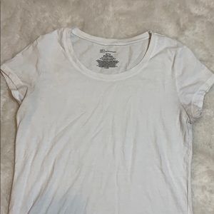 Basic white tee
